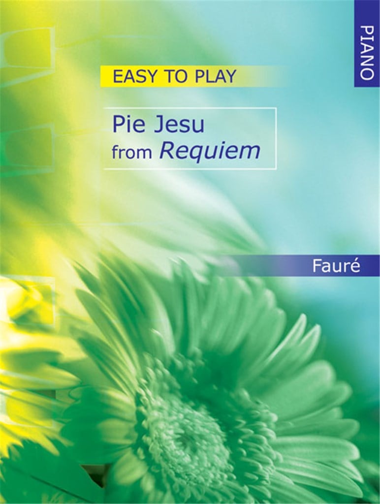 Easy-to-play Pie Jesu from Requiem for Piano